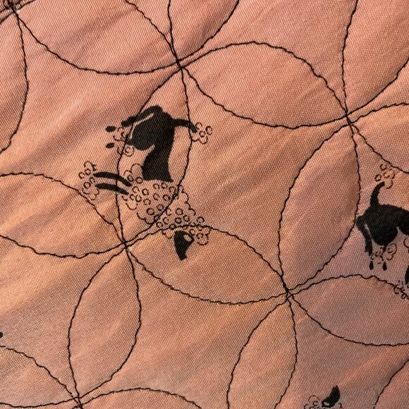 Authentic 1950s Quilted Poodle Skirt - Picture 3 of 16